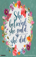 She Believed She Could, So She Did 2022 Inspirational Art Wall Calendar