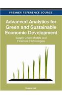 Advanced Analytics for Green and Sustainable Economic Development