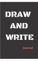 Draw And Write Journal