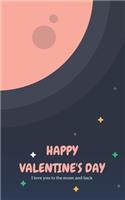 Happy Valentine's day notebook