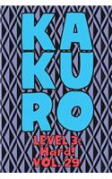 Kakuro Level 3: Hard! Vol. 29: Play Kakuro 16x16 Grid Hard Level Number Based Crossword Puzzle Popular Travel Vacation Games Japanese Mathematical Logic Similar to 