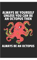 Octopus Krake Tintenfisch Notizbuch