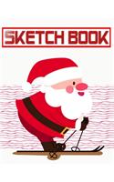 Sketch Book For Markers Cool Christmas Gift: Art Blank Page Sketch Book - Supplies - Animals # Over Size 8.5 X 11 Inches 110 Page Good Prints Best Gift.