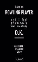 Calendar 2020 for Bowling Players / Bowling Player