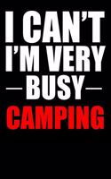 Very Busy Camping