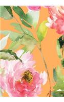 Peonies Sketchbook 7 x 10