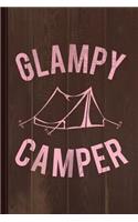 Glampy Camper Journal Notebook