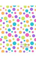 Dot Grid Journal: Multi Colored Dots Personal Notebook Journal. 8.5 X 11 Size 210 Numbered Pages 203 Dot Grid Pages