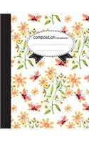 Composition Notebook, 8.5 x 11, 110 pages