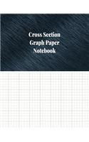 Cross Section Graph Paper Notebook: 1/4 Inch Cross Section Ruled, 120 Pages