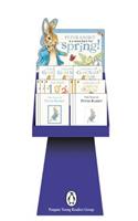 Peter Rabbit Classic 16-copy Mixed Floor Display w/ Riser