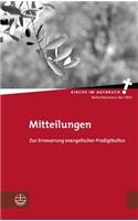 Mitteilungen