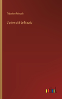 L'université de Madrid