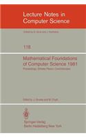 Mathematical Foundations of Computer Science 1981: 10th Symposium Strbske Pleso, Czechoslovakia, August 31- September 4, 1981. Proceedings