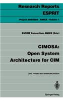 Cimosa: Open System Architecture for CIM