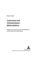 Antworten Auf Arbeitnehmerfehlverhalten