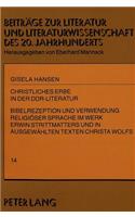 Christliches Erbe in Der Ddr-Literatur