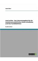sowi-online - Das Internetangebot für die sozialwissenschaftlichen Unterrichtsfächer und ihre Fachdidaktiken