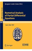 Numerical Analysis of Partial Differential Equations