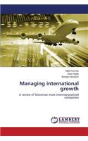 Managing International Growth