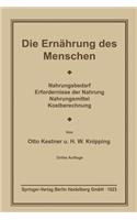 Die Ernährung Des Menschen