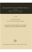 Zur Analyse teratogener Faktoren mit besonderer Berücksichtigung der Thalidomid-Embryopathie: (1393 Forschungsberichte des Landes Nordrhein-Westfalen)