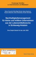 Nachhaltigkeitsmanagement Fur Kleine Und Mittlere Unternehmen Aus Der Lebensmittelbranche in Schleswig-Holstein