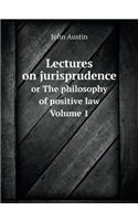 Lectures on jurisprudence or The philosophy of positive law Volume 1: (English)