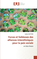 Forces et faiblesses des alliances interethniques pour la paix sociale