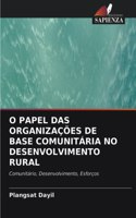O Papel Das Organizações de Base Comunitária No Desenvolvimento Rural