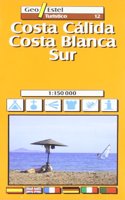 Costa Calida - Costa Blanca South Tourist Map 1:150, 000