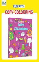 Fun With Copy Colouring - Pink