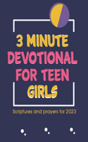 3 Minute Devotional For Teen Girls