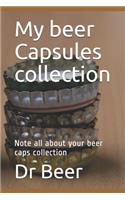 My beer Capsules collection: Note all about your beer caps collection