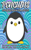 Penguins Coloring Book For Adults