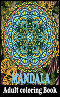 Mandala adult coloring book: Adult Coloring Book 50 Mandala Images Stress Management Coloring Book with Fun, Easy, and Relaxing Mandalas Paperback