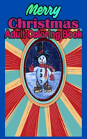 Merry Christmas Adult Coloring Book