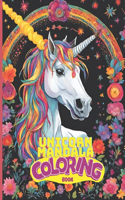 Unicorn Mandala Coloring Book: Unicorn Adult Coloring Book
