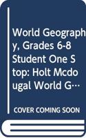 Holt McDougal World Geography: Student One-Stop CD-ROM Grades 6-8 2009