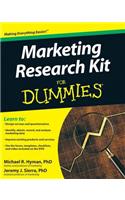 Marketing Research Kit For Dummies