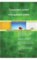 Component content management system Standard Requirements