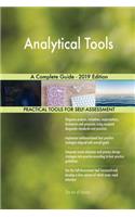 Analytical Tools A Complete Guide - 2019 Edition