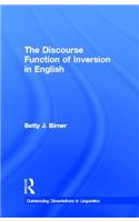 The Discourse Function of Inversion in English