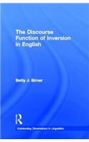 The Discourse Function of Inversion in English