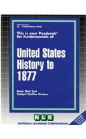 United States History to 1877