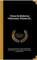 Revue De Médecine Vétérinaire, Volume 65...