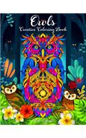 Owls Creative Coloring Book