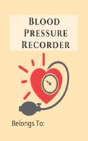 Blood Pressure Recorder