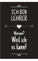 Ich bin Lehrer