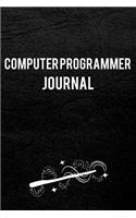 Computer Programmer Journal: Blank Line Computer Programmer Journal / Planner / Career / Co-Worker / Job Gift (6 x 9 - 110 Wide Pages)